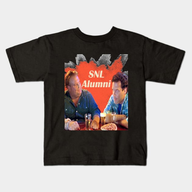 SNL Alumni Kids T-Shirt by Copeman Designs